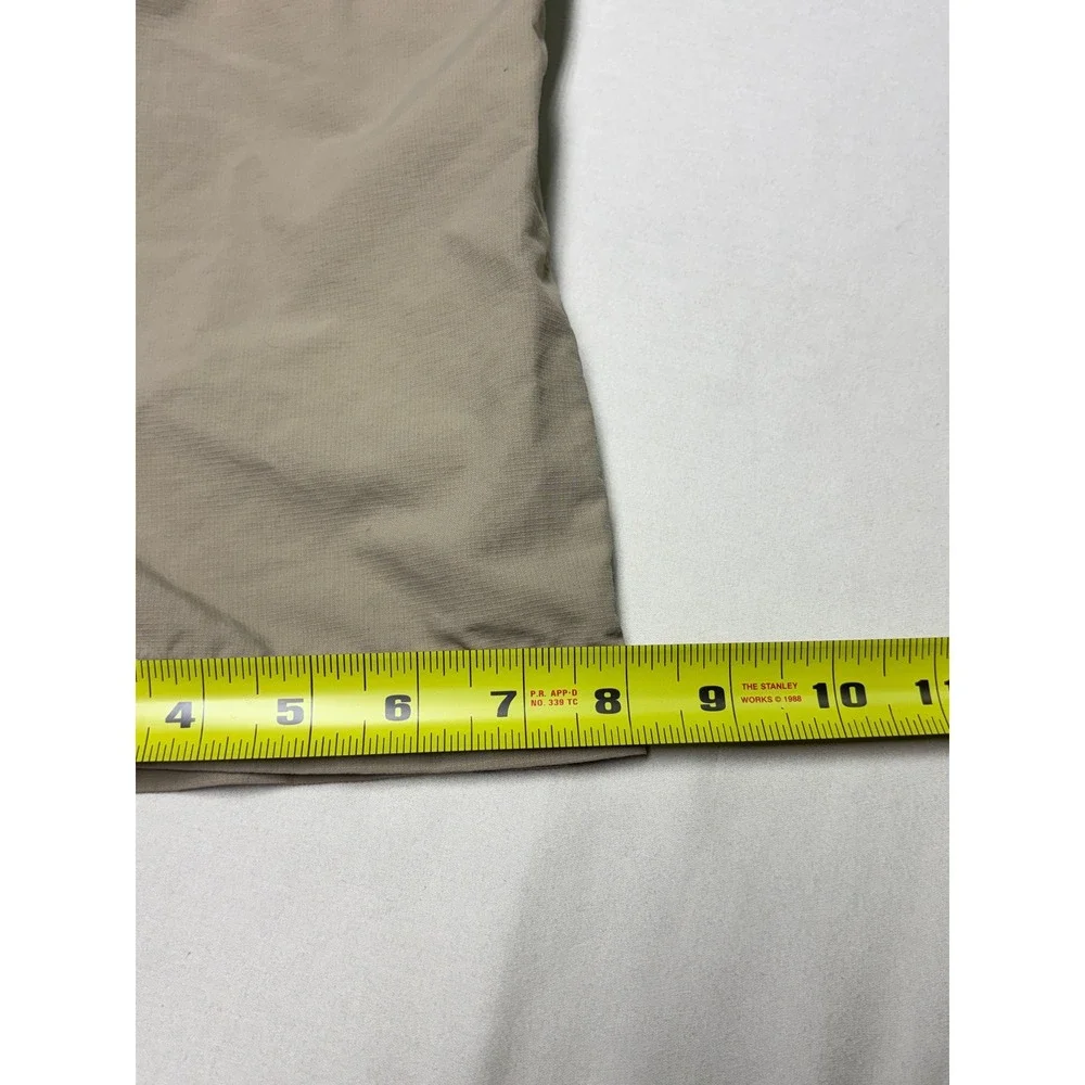 The North Face Mens Tan Khaki Nylon Ripstop Hiking Pants Size 30X31 T338 CZ17‎